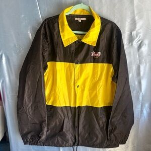 DOPE Black and Yellow Windbreaker